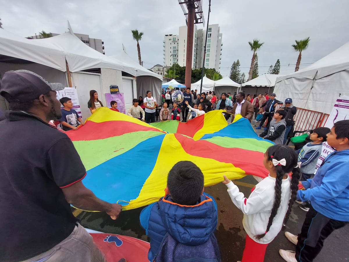 Haitianos en Tijuana exigirán a su gobierno la instalación de un albergue. Foto: Khennia Reyes