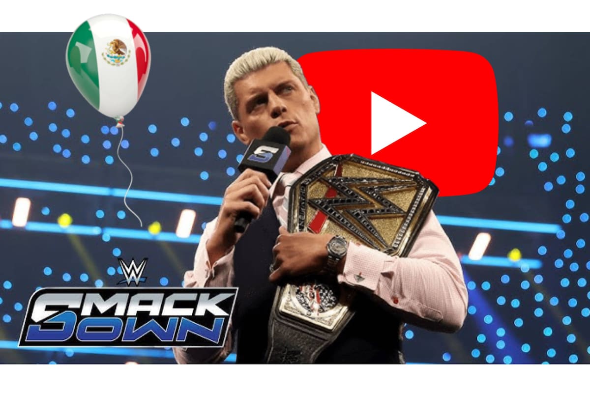 WWE anuncia transmisión gratuita de SmackDown en YouTube para México