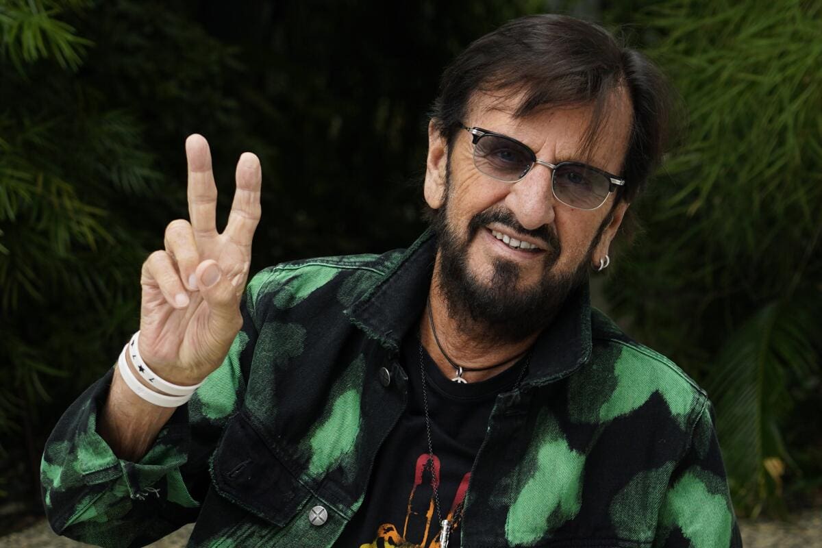 Así fue la fiesta de cumpleaños número 85 de Ringo Starr, el ex Beatle