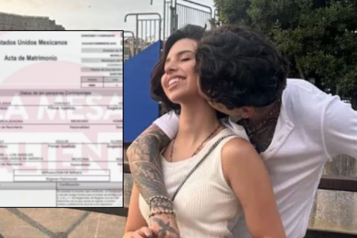 ¿Qué son los bienes separados? Así se casaron Ángela Aguilar y Nodal, según su acta de matrimonio