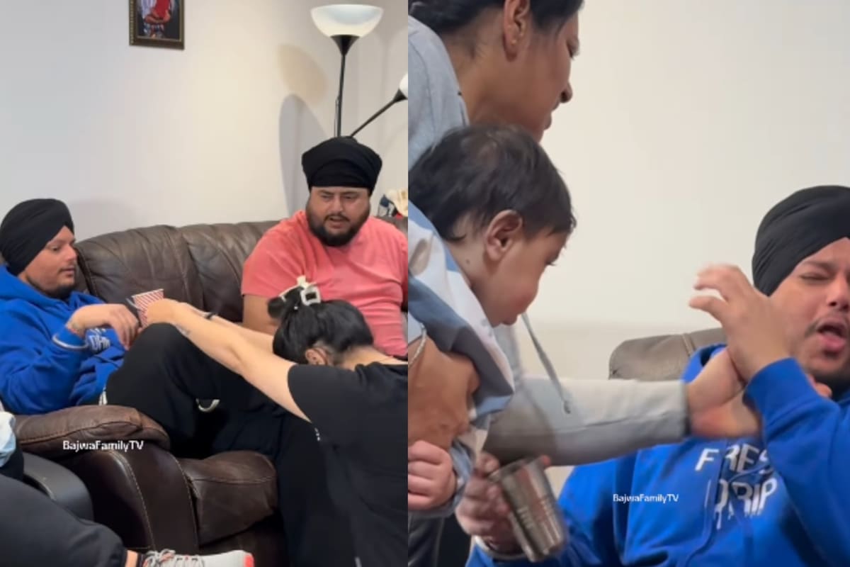 “¿Por qué tratas a tu esposa como una sirvienta?”: joven le hace broma a sus suegros actuando como empleada de su hijo