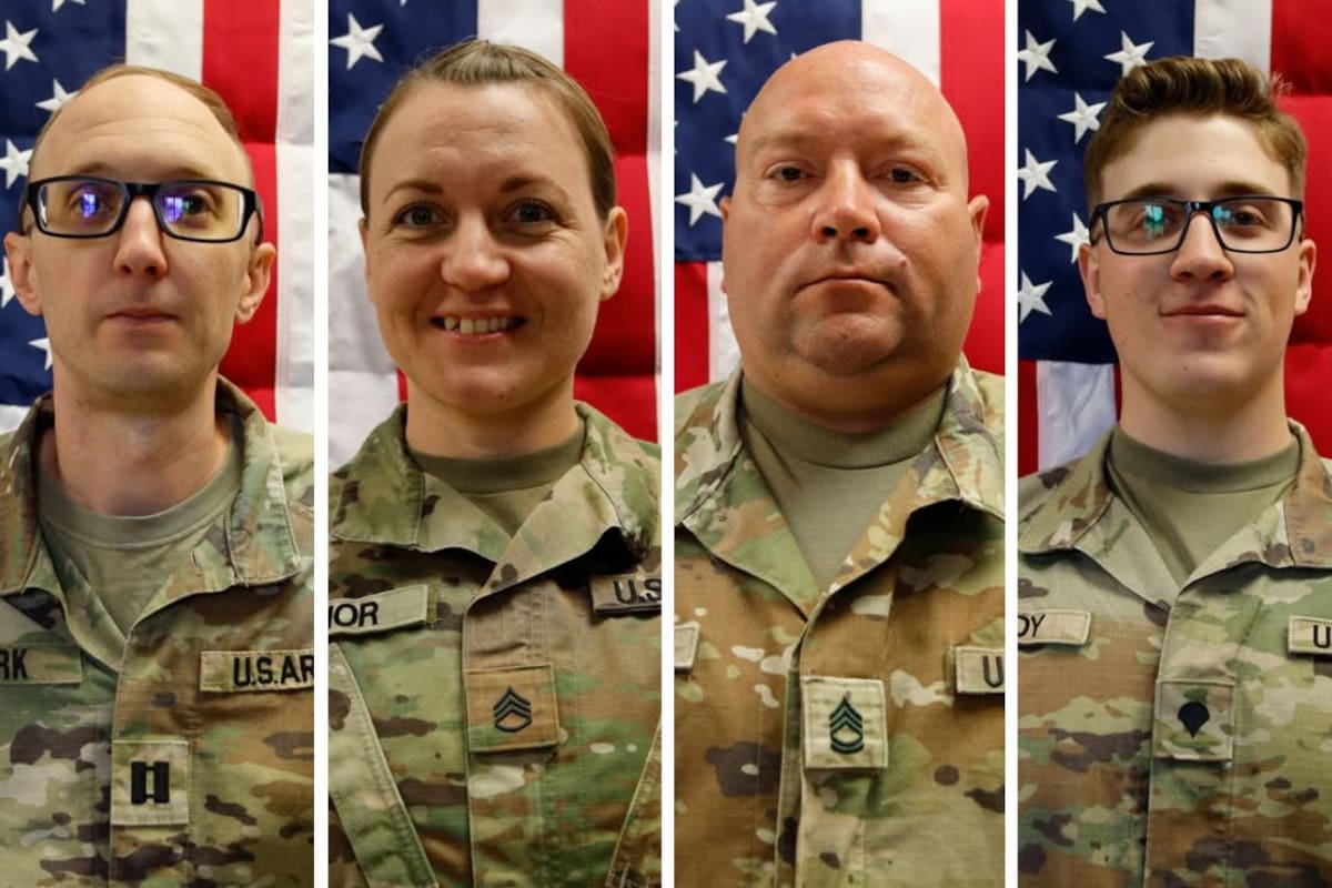 Pentágono identificó a cuatro de los seis soldados fallecidos tras el ataque iraní contra una base militar estadounidense en Kuwait