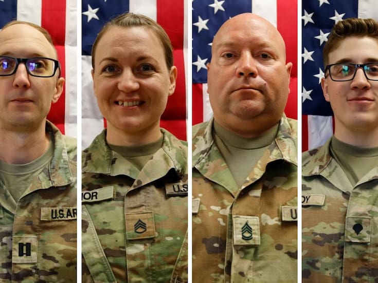 Pentágono identificó a cuatro de los seis soldados fallecidos tras el ataque iraní contra una base militar estadounidense en Kuwait