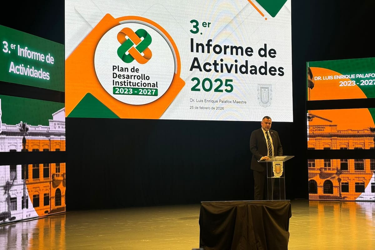 Rinde Luis Enrique Palafox Maestre su tercer informe al frente de la UABC