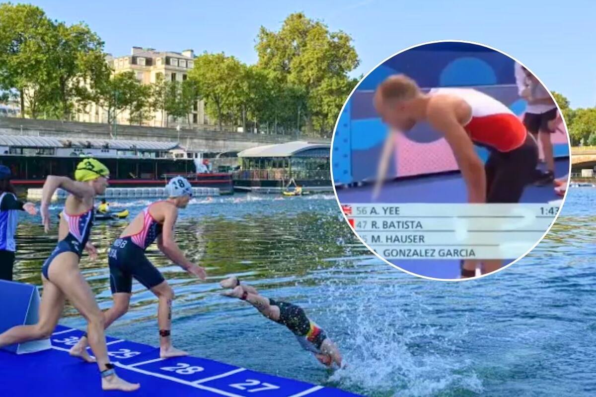 ¿Cómo es nadar en el Sena? Atleta olímpica describe cómo se sintió