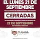 Ayuntamiento de Tijuana cerrará oficinas este lunes 21 de septiembre