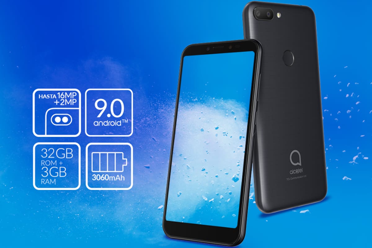 Lanzan Alcatel 1S y Alcatel 1C,combinan calidad a buen precio