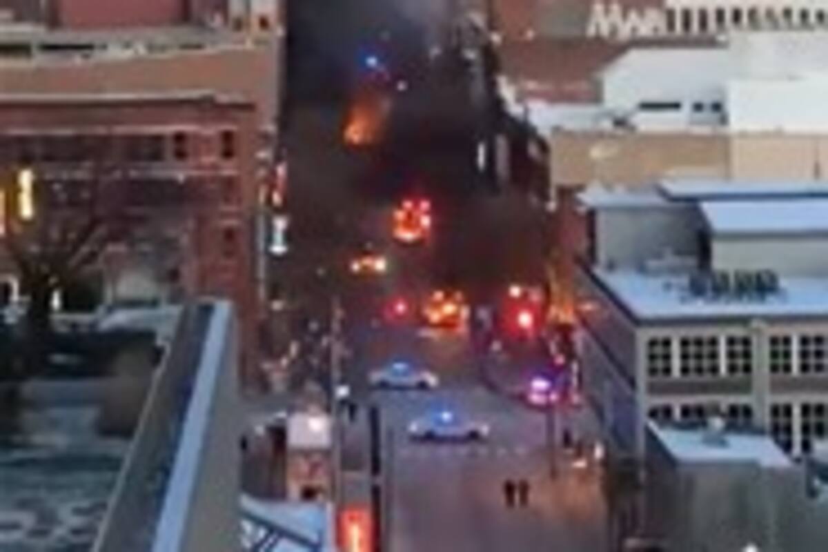 Declaran toque de queda en área de la explosión en Nashville