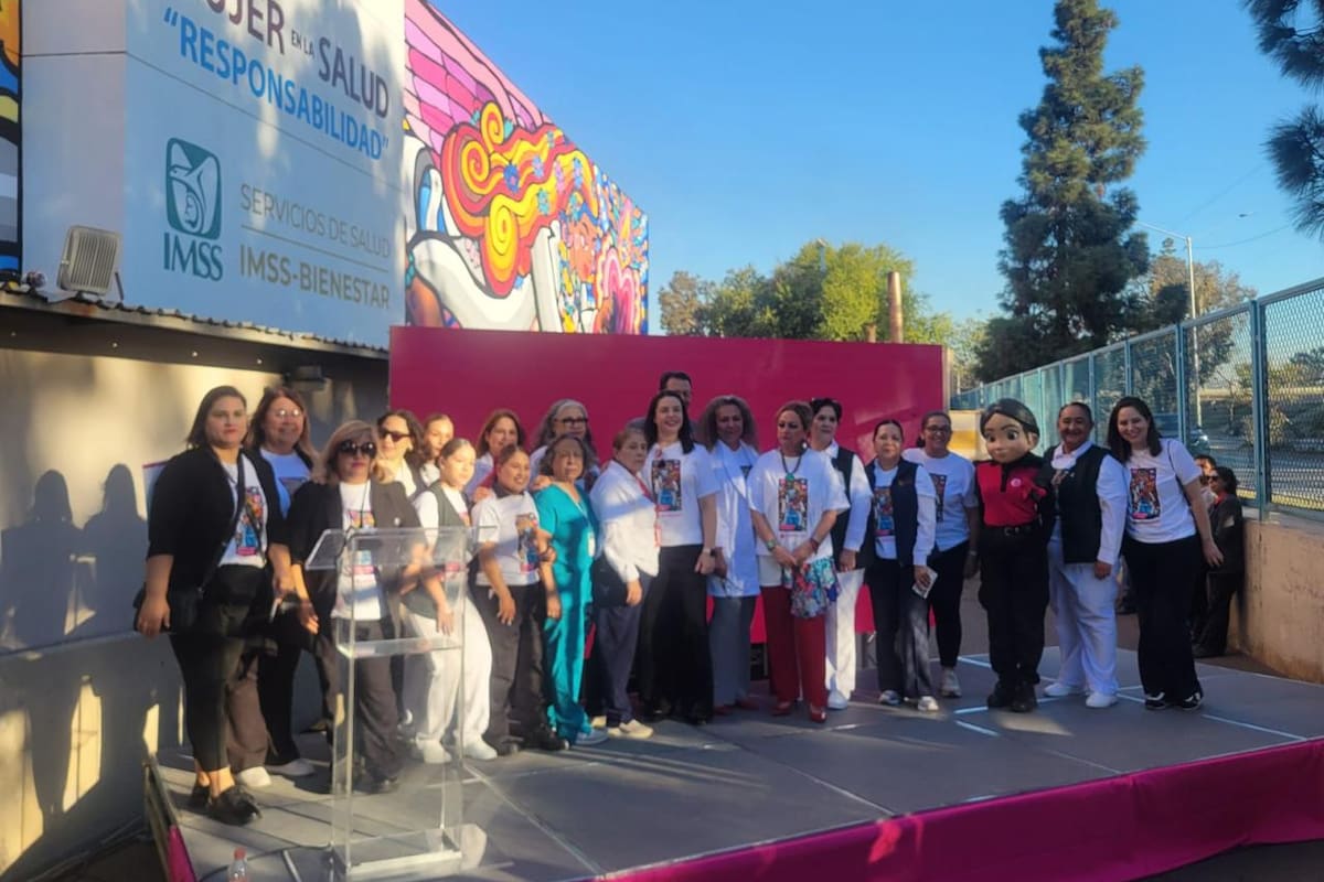 Rendichicas rinde homenaje a las mujeres del sector salud con el mural “Mujer en la Salud”