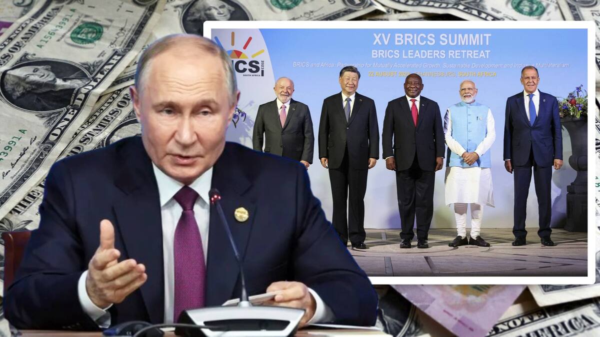ARCHIVO. Plantea BRICS+ avanzar en la sustitución del dólar. FOTO: Especial