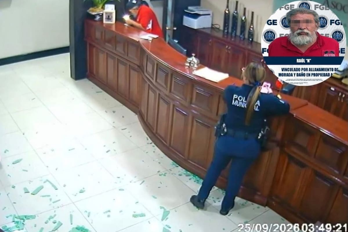 Prisión preventiva para acusado de causar destrozos en despacho Dávila