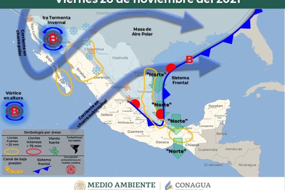 ¡Alerta! Confirman tormenta invernal para Sonora; podrían caer nevadas