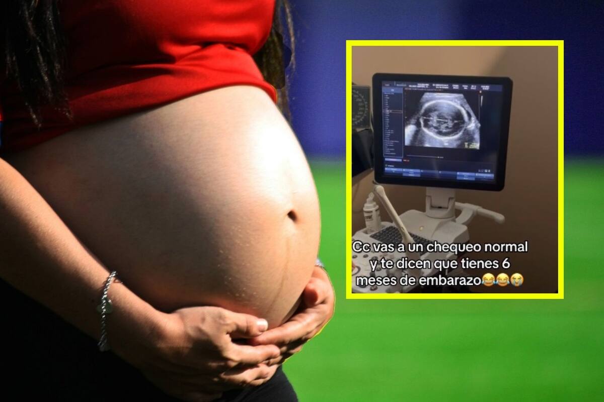 Mujer va al médico a consulta de rutina y se entera que tiene 6 meses de embarazo