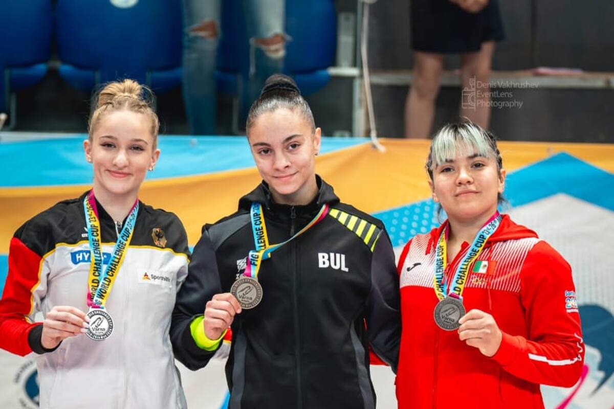 Alexa Moreno sigue brillando dentro de la Gimnasia