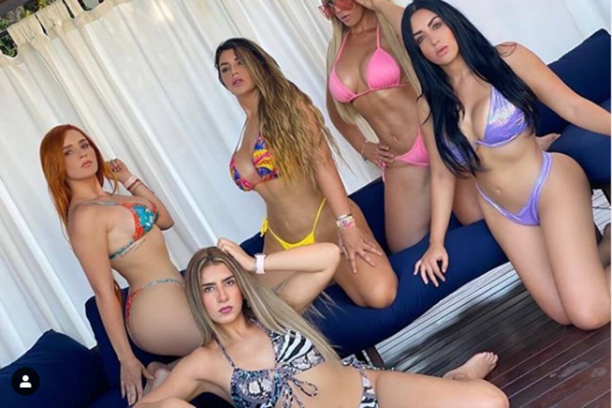 Presume Vicente Fernández Jr a sus cuatro cuñadas