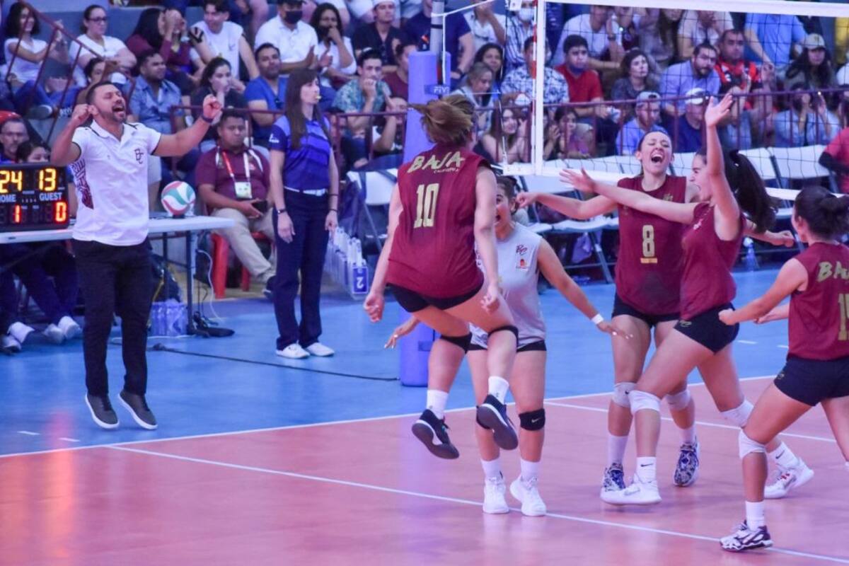 BC culmina con dos oros, una plata y un bronce en el volibol de Nacionales Conade