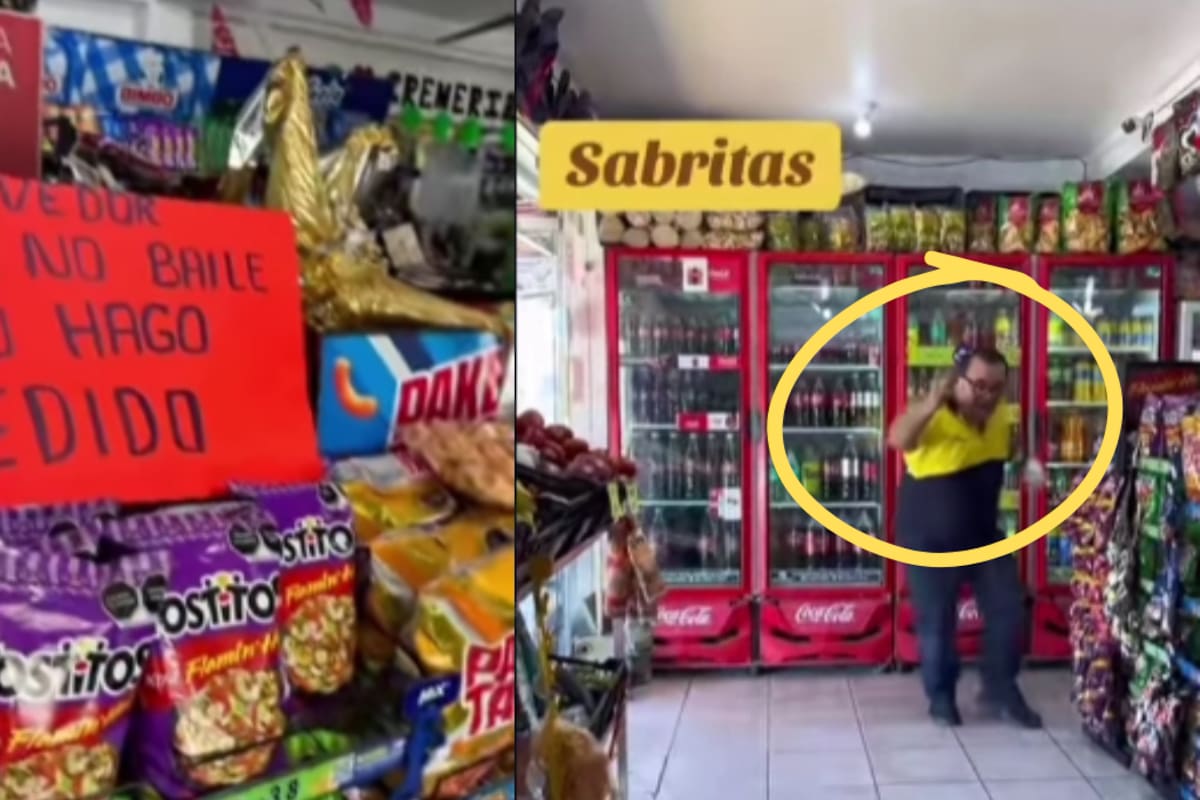 “Proveedor que no baile, no hago pedido”: abarrotes se vuelve viral por su peculiar mensaje que pone a todos a bailar