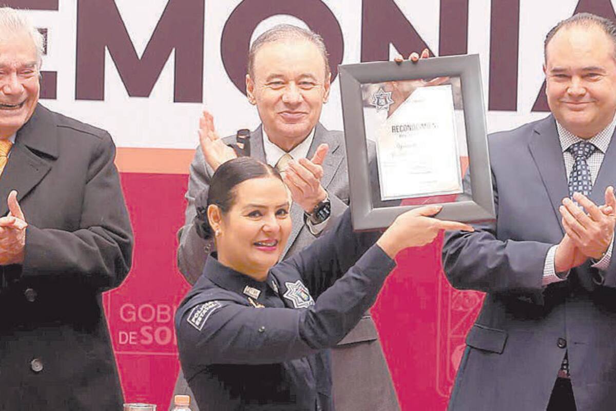 Yolanda Gabriela es la Policía del Año