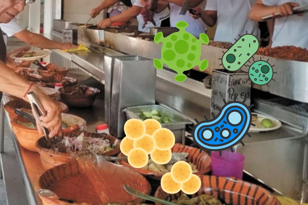 Detectan bacterias fecales en salsas de puestos callejeros en la CDMX