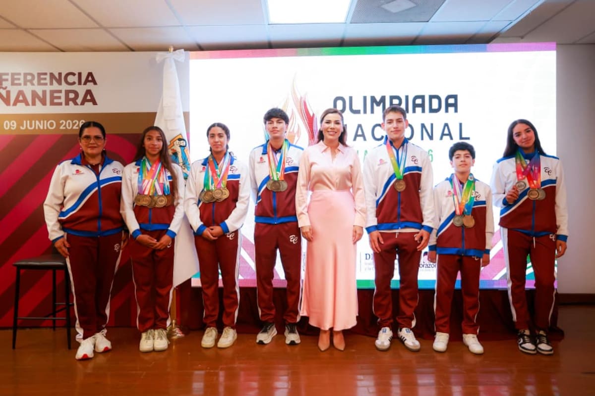 Baja California se mantiene entre los tres mejores de la Olimpiada Nacional, destaca Marina del Pilar