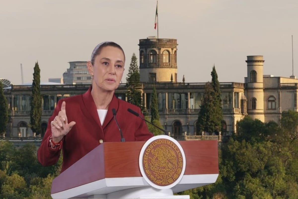 Sheinbaum confirma que la FIFA rentó el Castillo de Chapultepec en un millón de pesos y que “hay tarifas”