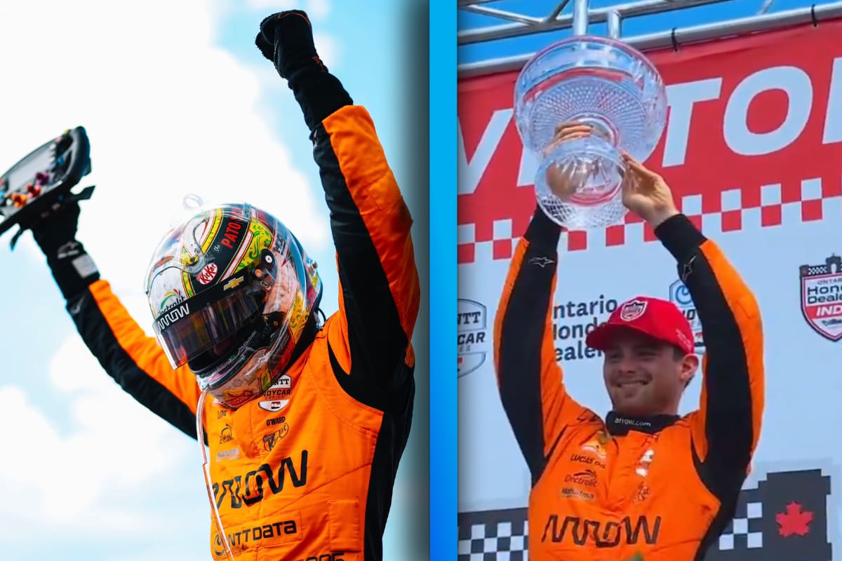 Pato O’Ward se lleva el Gran Premio de Toronto de IndyCar; el mexicano suma su segundo triunfo