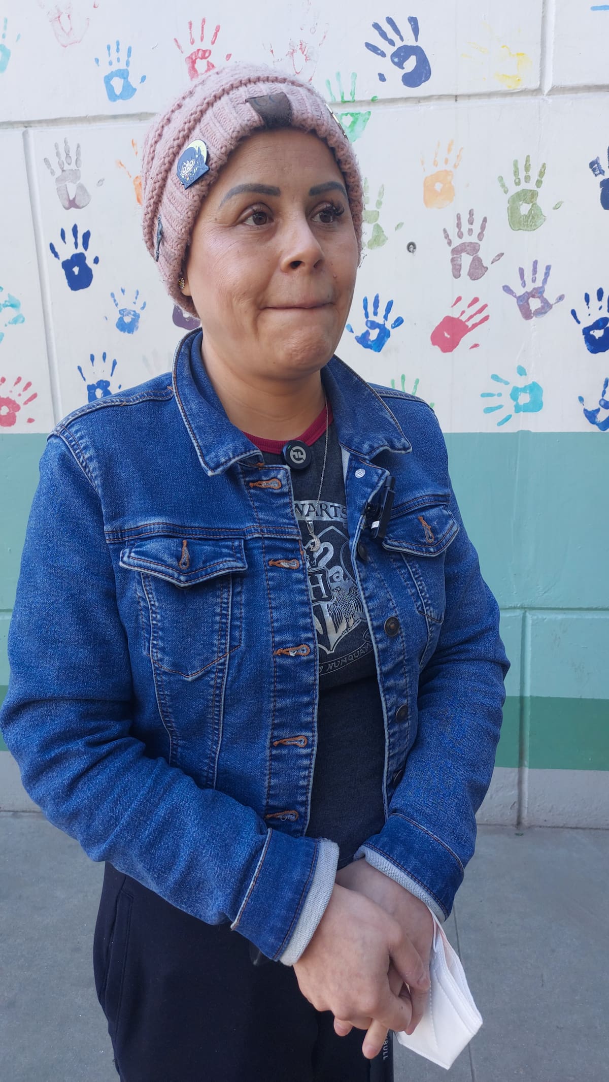 Dijo que en el HGT desde diciembre no los tiene, por lo que los tiene que comprar con los recursos de una rifa que organiza. Foto: Khennia Reyes