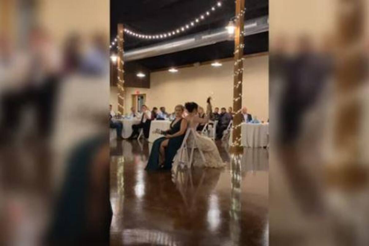 VIDEO: Novia y su hermana revelan que están embarazadas el día de la boda