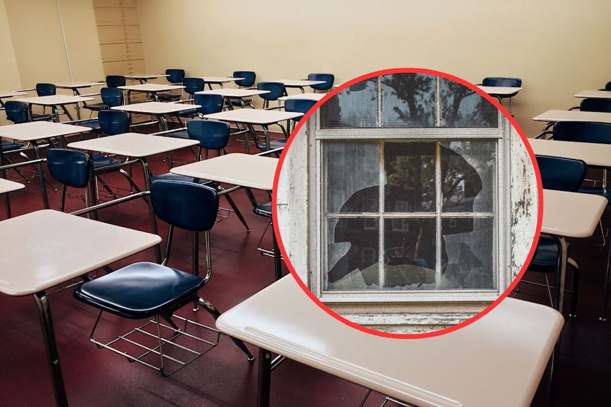 Ola de vandalismo golpea escuelas de Tamaulipas durante vacaciones de verano