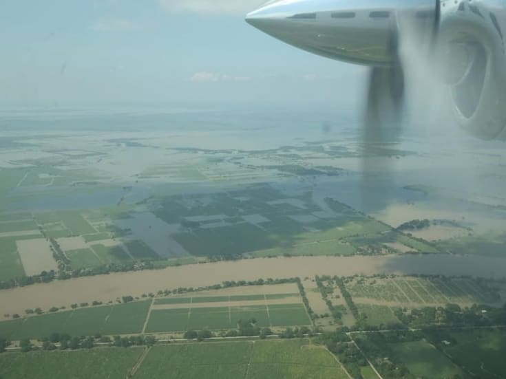 Protección Civil alerta por aumento del río Pánuco; vigilancia en Veracruz y Tamaulipas
