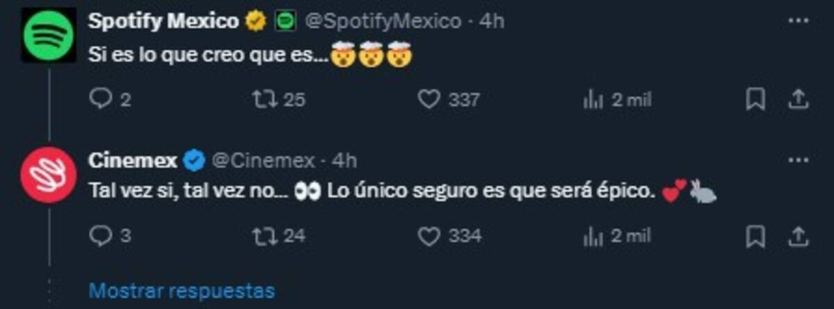 Kenia Os regresa a las salas de Cinemex / Cuenta de X: @Cinemex