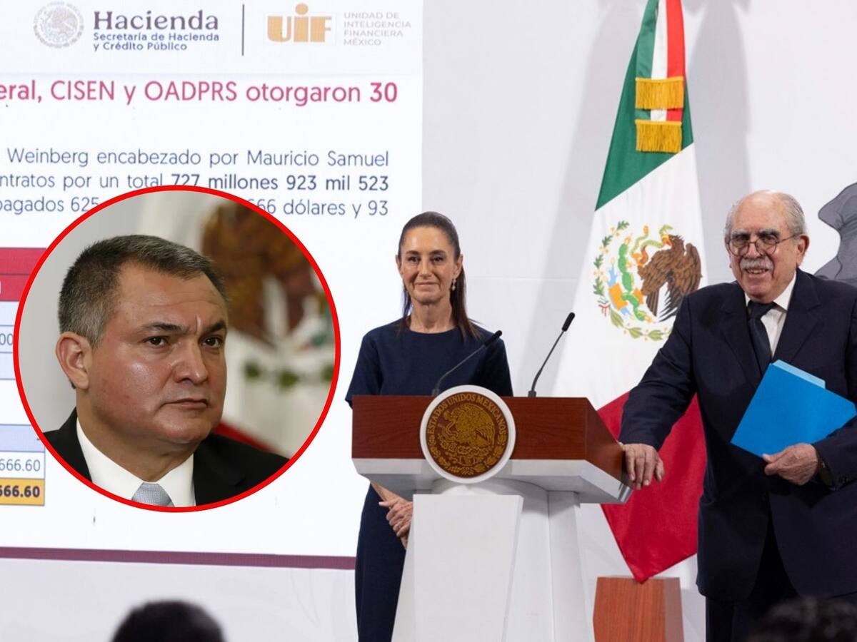 Claudia Sheinbaum celebra fallo contra García Luna: “Hay justicia”, dice. | Crédito: Presidencia/AP
