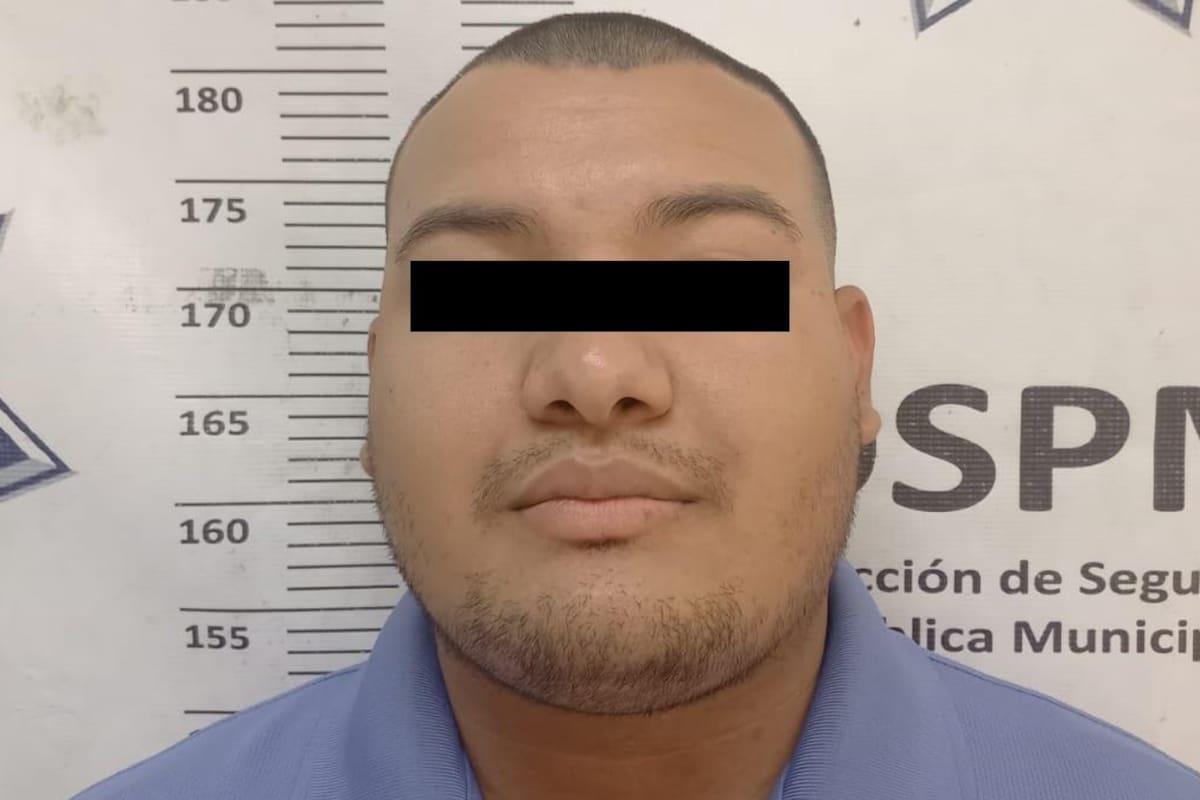 Arrestan a sujeto por agredir a un policía