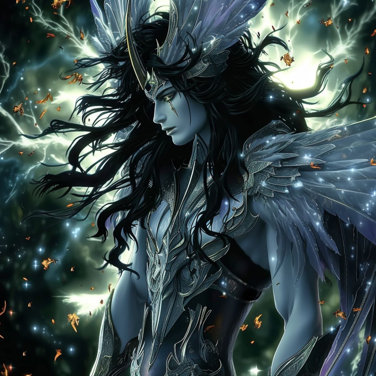 Hades, el dios del Inframundo, cobra vida en el anime Saint Seiya con una apariencia imponente y una historia mitológica intrigante.