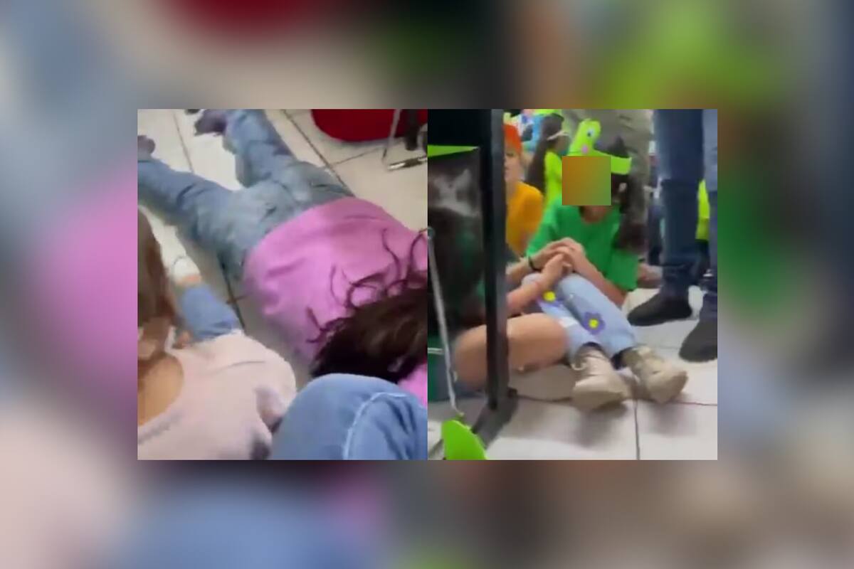 Estudiantes se toman de la mano y se tiran al piso mientras comandos balean casas en Sinaloa; activan protocolos