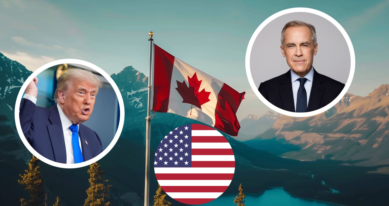 Trump criticó la relación comercial con Canadá y aseguró que Estados Unidos ha sido perjudicado durante 50 años.