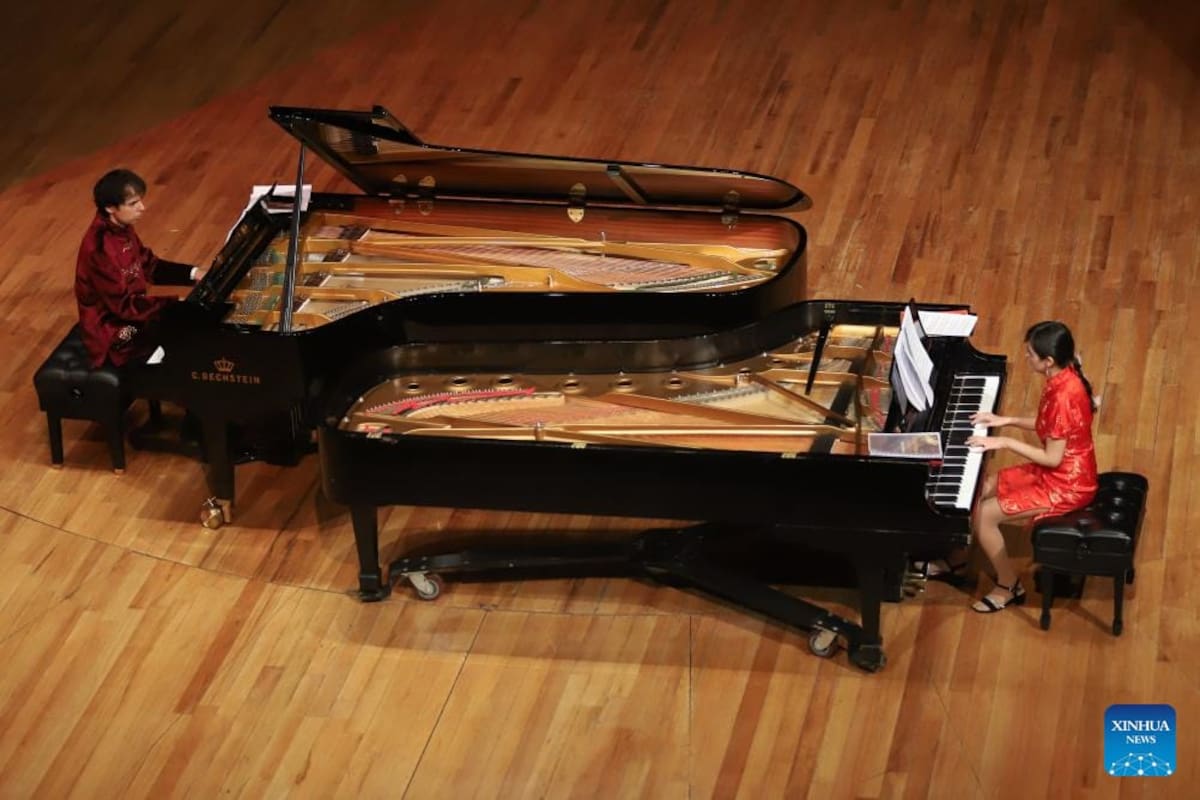 Certamen en el que participaron más de cien músicos de más de veinte países de Europa, Asia y América. Foto: Cortesía