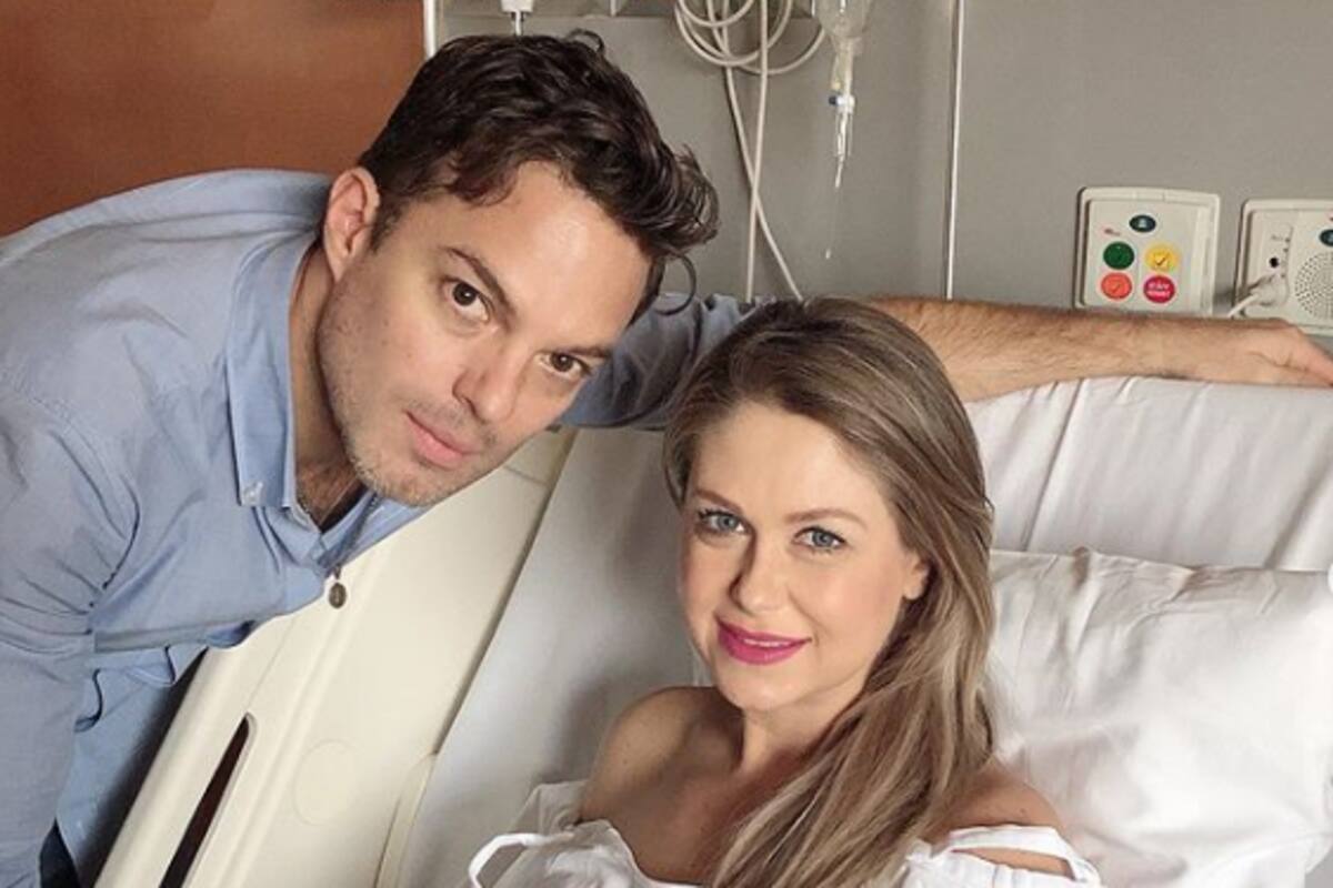 Ingrid Martz presenta a su bebé en redes sociales