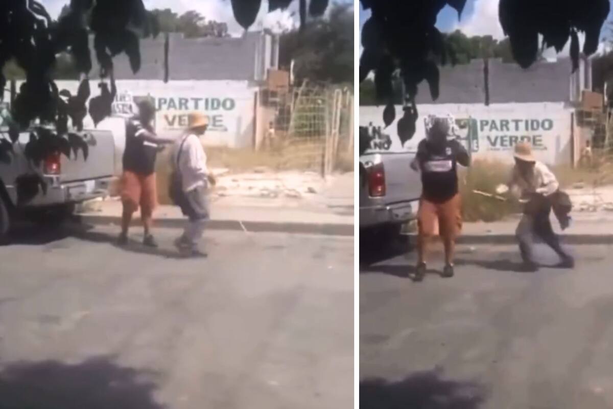 VIDEO: Hombre presuntamente invidente ‘recupera su visión’ tras recibir monedas falsas