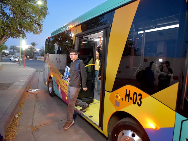 HBus, en su año de inicio, realiza 100 mil traslados gratuitos y beneficia a más de 2 mil estudiantes universitarios en Hermosillo