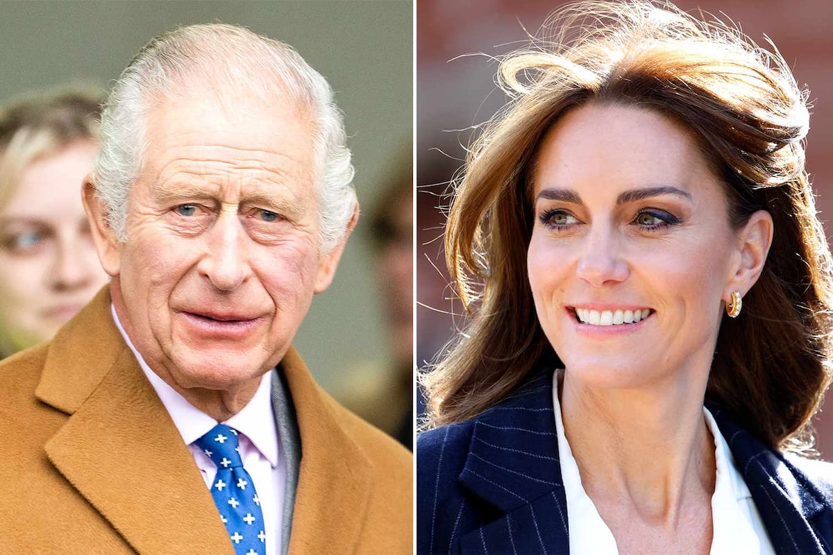 El rey Carlos III y Kate, princesa de Gales./Foto: People.
