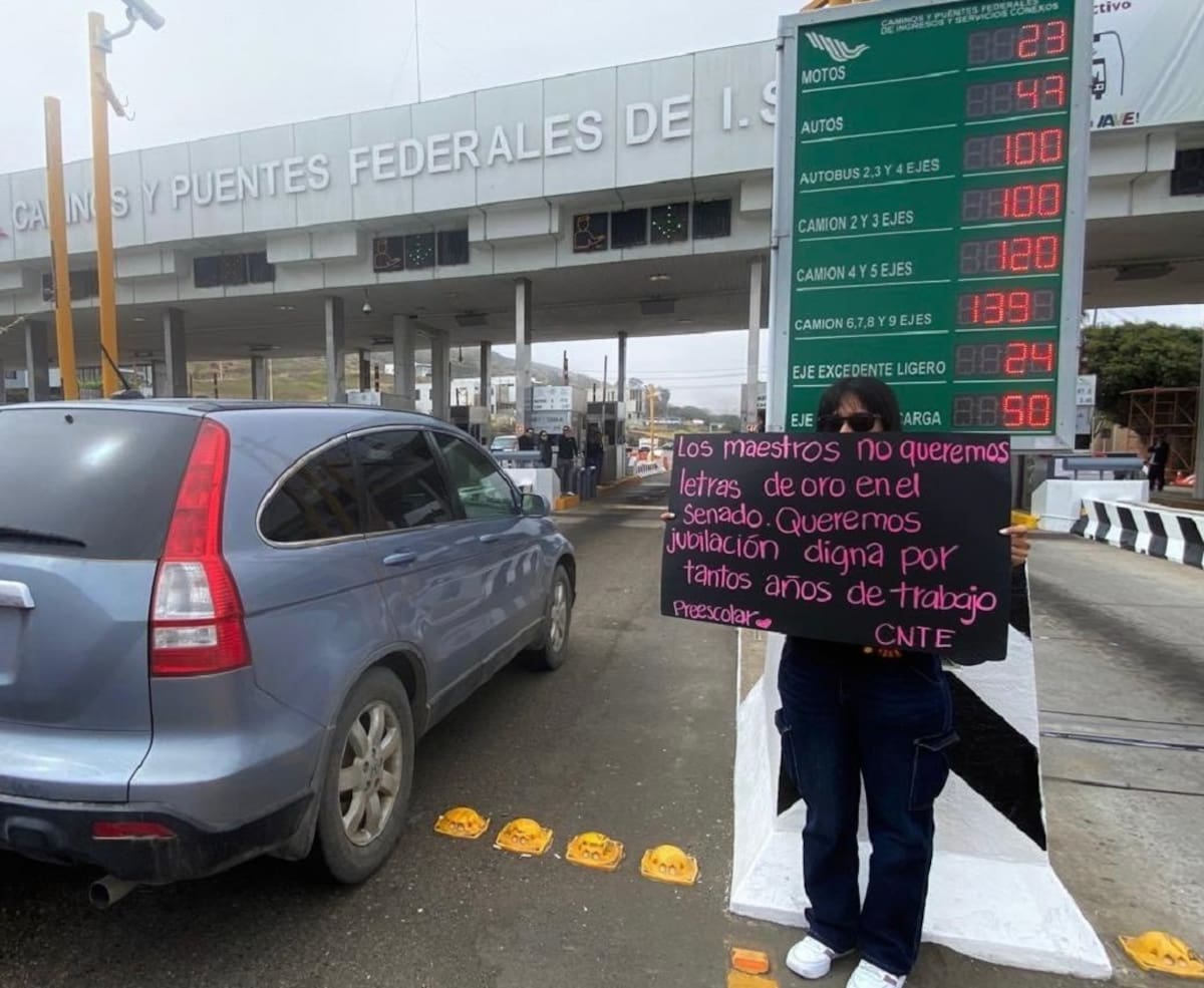 La liberación de la caseta se registró la mañana de este miércoles.