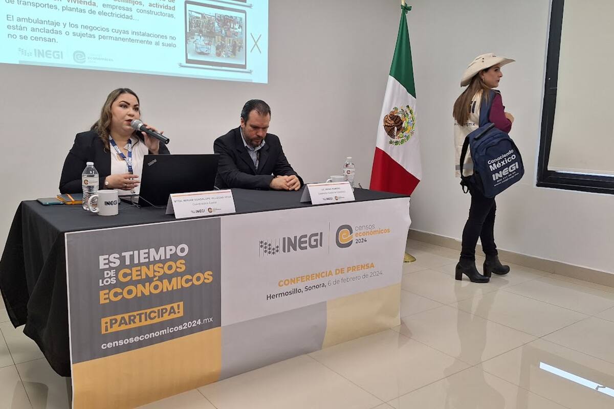 Inician hoy con los Censos Económicos de Inegi en Sonora