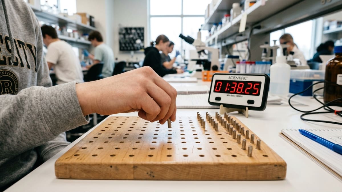 El estudio sugiere que la mano izquierda podría ofrecer ventajas en contextos de competencia directa.