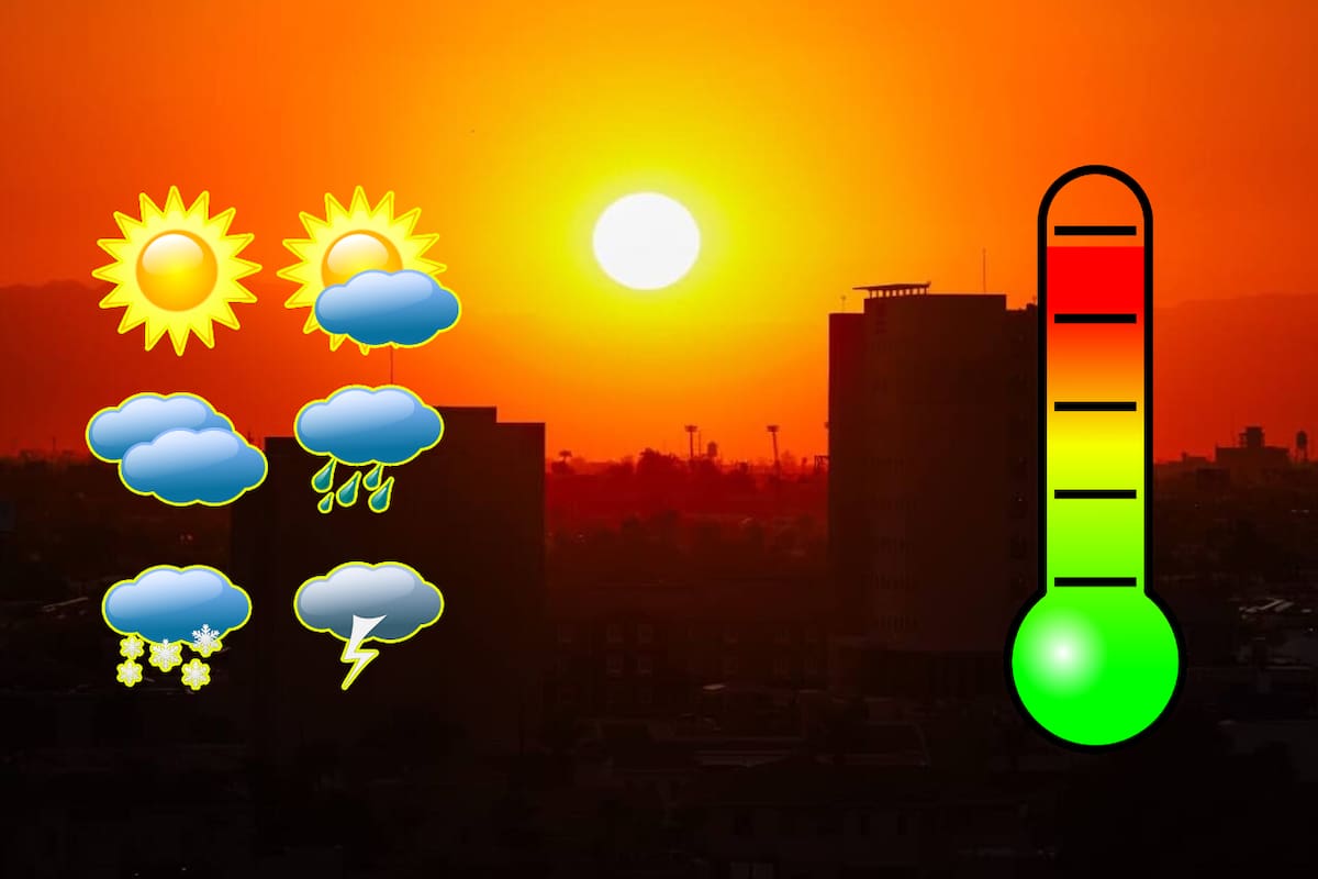 Pronóstico de clima para hoy jueves, 2 de octubre de 2025 en Mexicali
