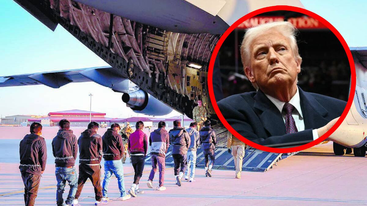 Deportaciones récord: México recibe 2 mil migrantes expulsados de EU en un día. FOTO: Especial