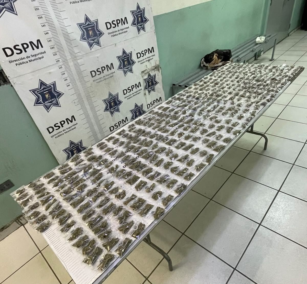 Cabe destacar que, al reunir el total de las bolsas, dieron un peso aproximado de un kilo con 278.1 gramos l Foto: Cortesía