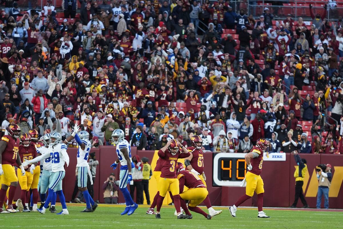 Los Cowboys rompen racha negativa derrotando a los Commanders en un dramático final