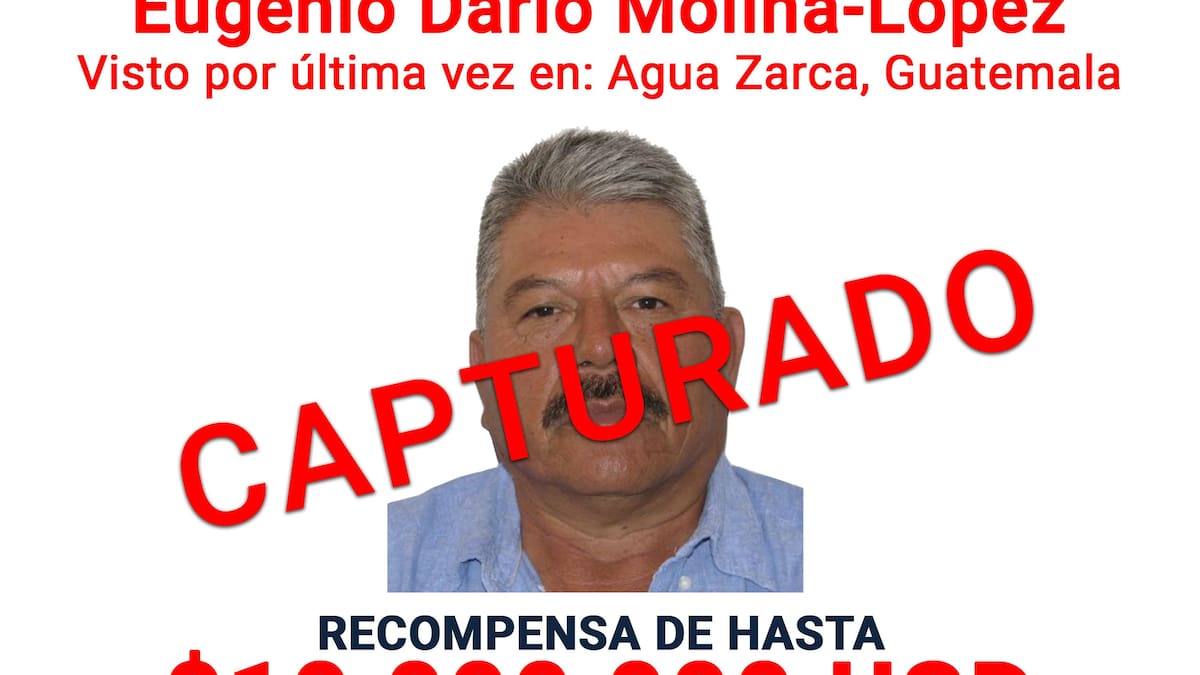 Capturan a presunto capo de droga en San Diego; ofrecían recompensa de 10 millones de dólares