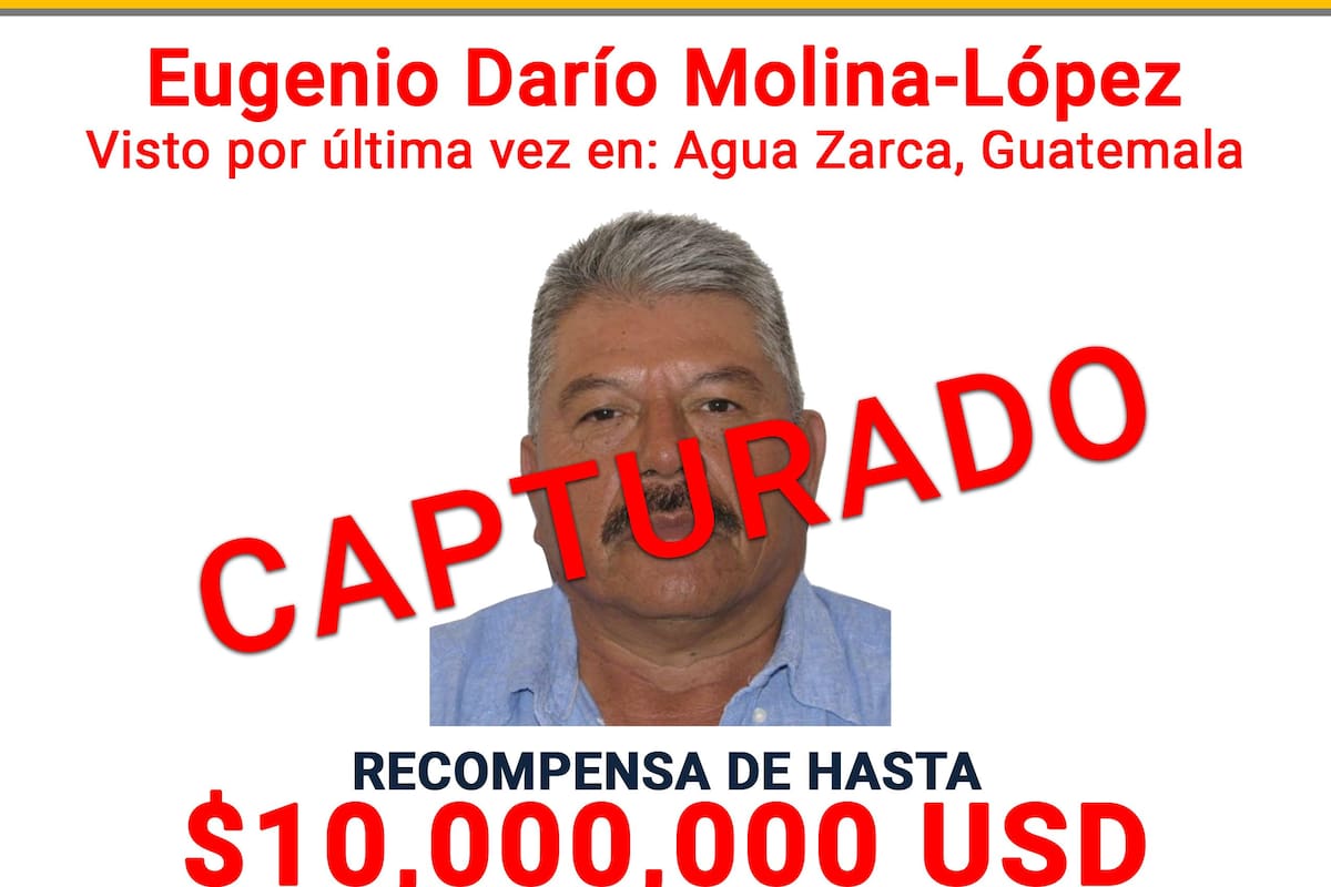 Capturan a presunto capo de droga en San Diego; ofrecían recompensa de 10 millones de dólares
